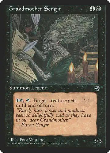 Grandmother Sengir - hml Spoiler