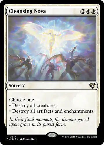 Cleansing Nova - cmm Spoiler