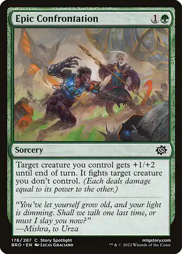 Epic Confrontation - bro Spoiler
