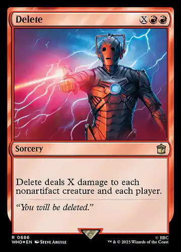Delete - who Spoiler