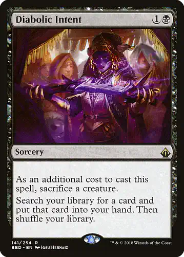 Diabolic Intent - bbd Spoiler