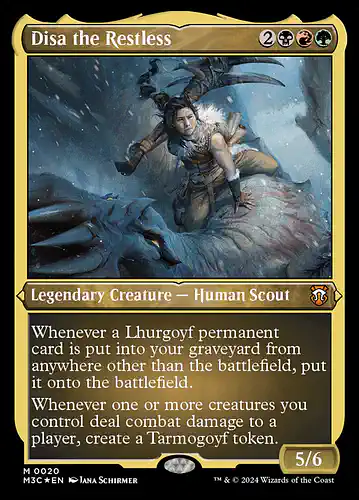 Disa the Restless - m3c Spoiler