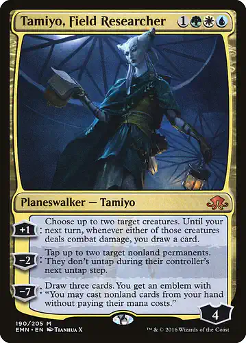 Tamiyo, Field Researcher - emn Spoiler