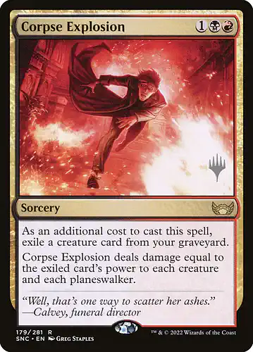 Corpse Explosion - snc Spoiler