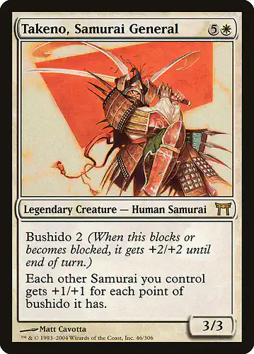 Takeno, Samurai General - chk Spoiler