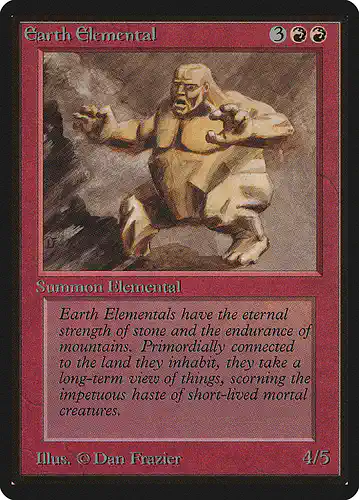 Earth Elemental - leb Spoiler