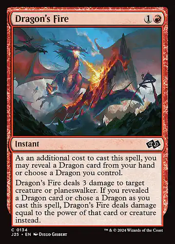 Dragon's Fire - j25 Spoiler