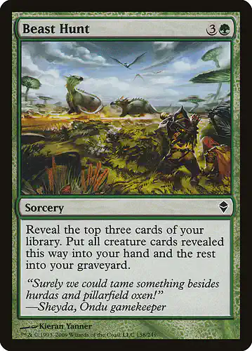 Beast Hunt - zen Spoiler