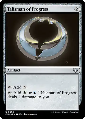 Talisman of Progress - cmm Spoiler