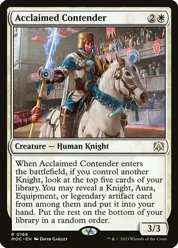 Acclaimed Contender - moc Spoiler