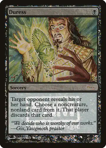 Duress - f05 Spoiler