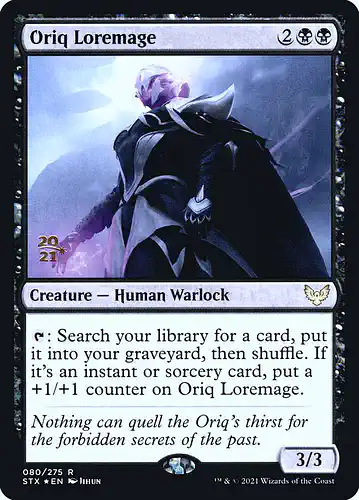Oriq Loremage - stx Spoiler