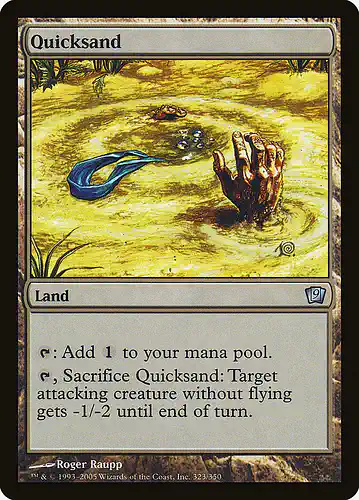 Quicksand - 9ed Spoiler