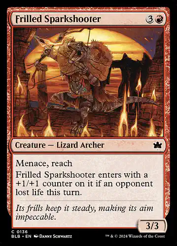 Frilled Sparkshooter - blb Spoiler