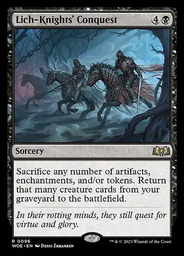 Lich-Knights' Conquest - woe Spoiler