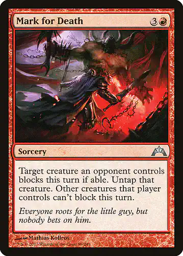 Mark for Death - gtc Spoiler