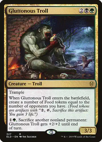 Gluttonous Troll - eld Spoiler