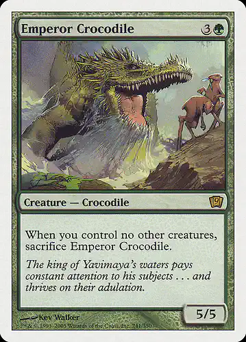 Emperor Crocodile - 9ed Spoiler
