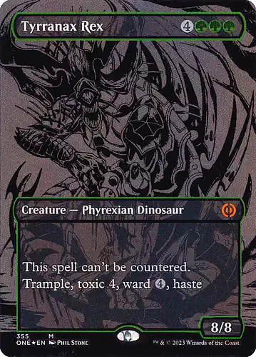 Tyrranax Rex - one Spoiler