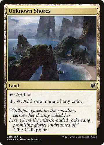 Unknown Shores - thb Spoiler