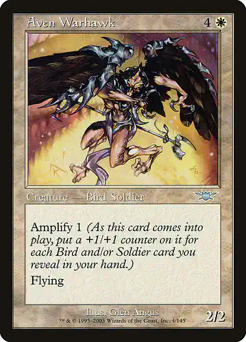 Aven Warhawk - lgn Spoiler