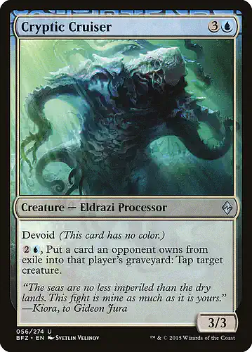 Cryptic Cruiser - bfz Spoiler