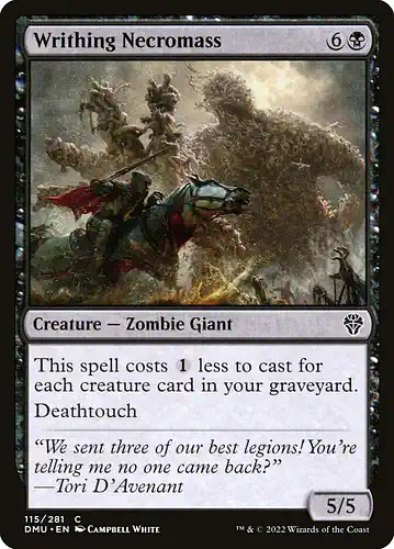 Writhing Necromass - dmu Spoiler