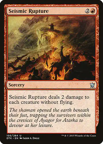 Seismic Rupture - dtk Spoiler