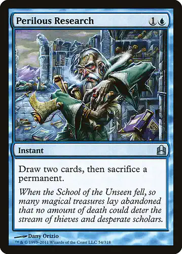 Perilous Research - cmd Spoiler