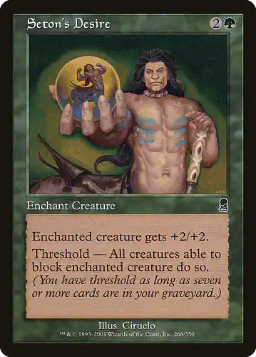Seton's Desire - ody Spoiler