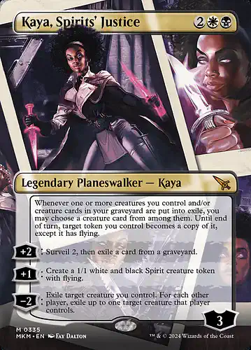Kaya, Spirits' Justice - mkm Spoiler