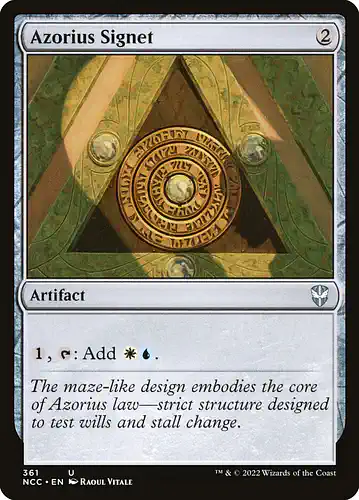 Azorius Signet - ncc Spoiler