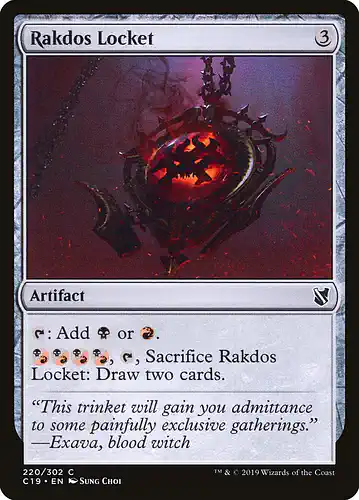 Rakdos Locket - c19 Spoiler