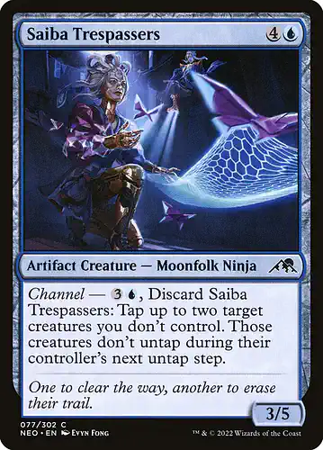 Saiba Trespassers - neo Spoiler