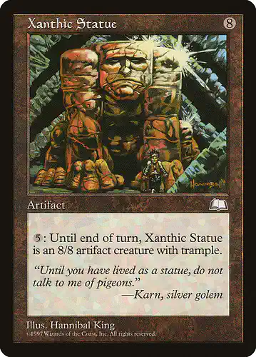 Xanthic Statue - wth Spoiler