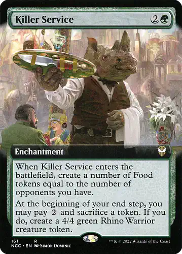 Killer Service - ncc Spoiler