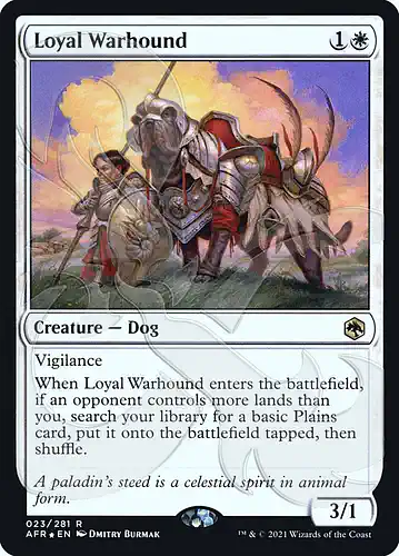 Loyal Warhound - afr Spoiler