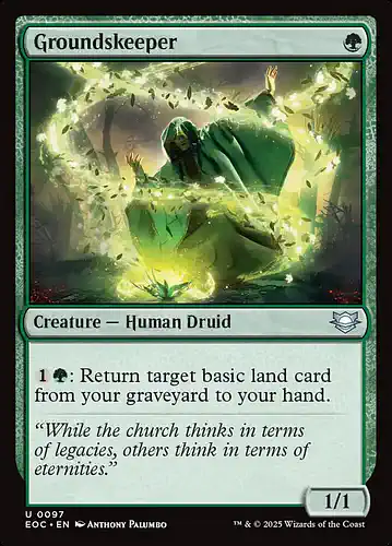 Groundskeeper - eoc Spoiler
