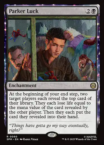 Parker Luck - spm Spoiler