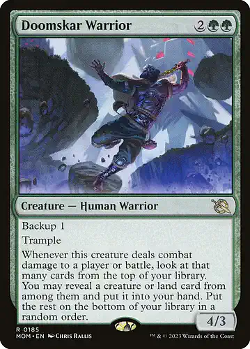 Doomskar Warrior - mom Spoiler