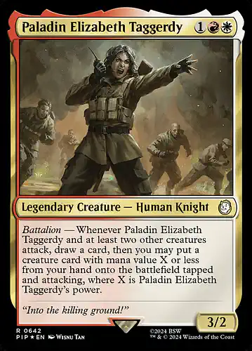 Paladin Elizabeth Taggerdy - pip Spoiler