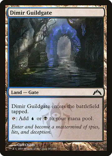 Dimir Guildgate - gtc Spoiler