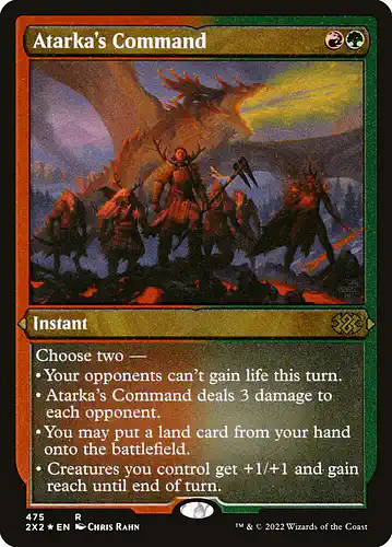 Atarka's Command - 2x2 Spoiler