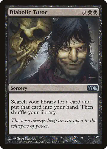Diabolic Tutor - m10 Spoiler