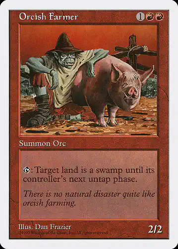 Orcish Farmer - 5ed Spoiler