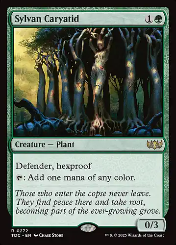 Sylvan Caryatid - tdc Spoiler