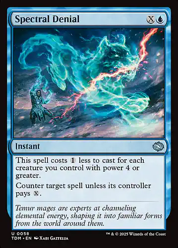 Spectral Denial - tdm Spoiler