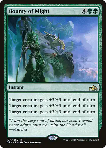Bounty of Might - grn Spoiler