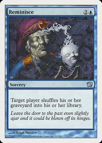 Reminisce - 9ed Spoiler