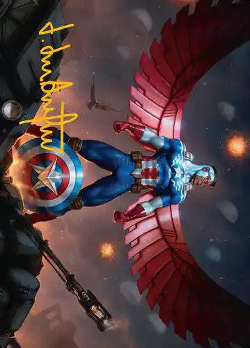 Captain America, Wings of Freedom - msh Spoiler
